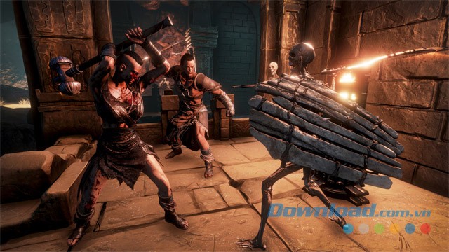 Chiến đấu quyết liệt trong game nhập vai sinh tồn mới Conan Exiles cho máy tính