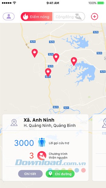 Điểm nóng cần hỗ trợ