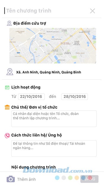 Tên chương trình từ thiện