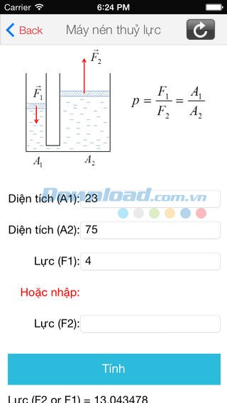 Công thức Lý Free cho iOS