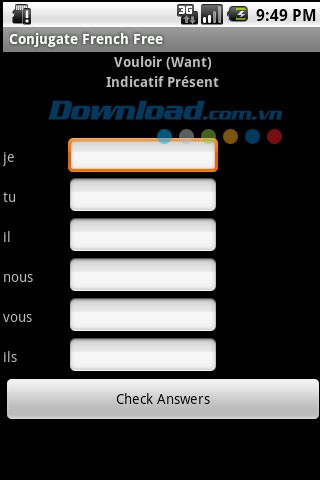 Conjugate French Verbs