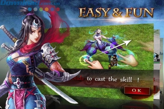 Cơ chế điều khiển dễ dàng, thú vị