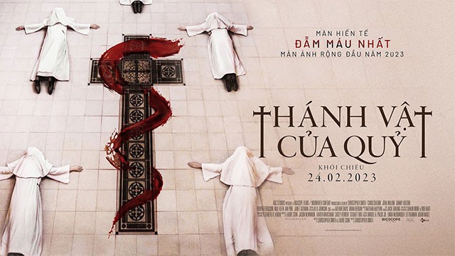 Poster phim kinh dị Thánh Vật Của Quỷ khởi chiếu từ 24/2/2023