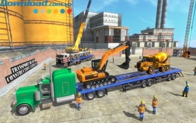 Vận chuyển nhiều loại máy móc khác nhau