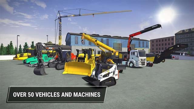 Game mô phỏng xây dựng với hơn 50 phương tiện xây dựng độc đáo - Construction Simulator 3