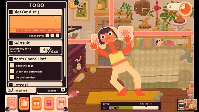 Giải quyết các level giải đố về chế độ ăn kiêng