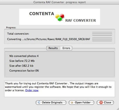 Contenta RAF Converter