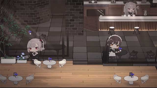 Quán cà phê đóng một vai trò không thể thay thế đối với tất cả nhân vật