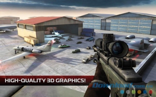 Đồ họa chất lượng cao của Contract Killer 2 cho Mac