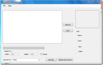 Convert And Resize Pro