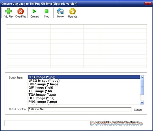 Convert Jpg Jpeg to Tiff Png Gif Bmp