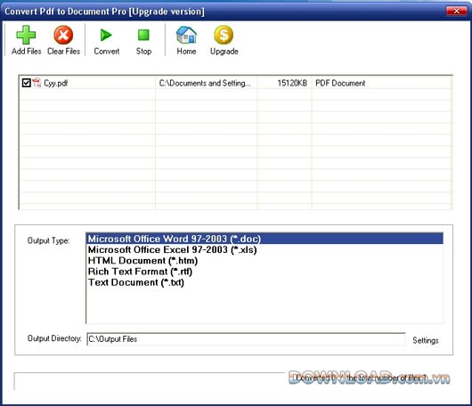 Convert Pdf to Document Pro