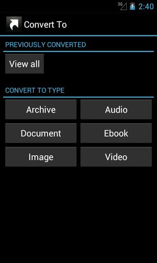 Convert To for Android
