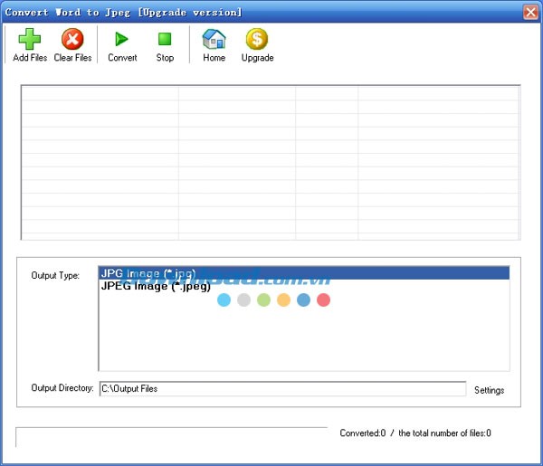 Convert Word to Jpeg