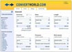 Convert World - Online Unit Converter