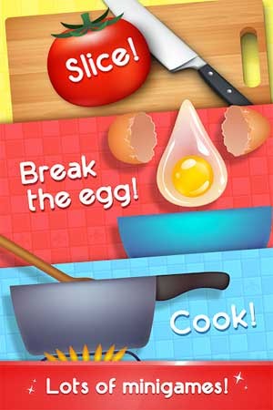 Cookbook Master có nhiều mini game thú vị