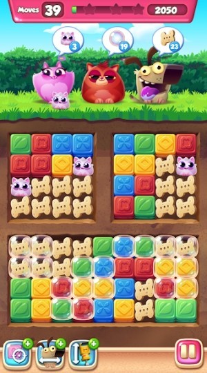 Độ khó tăng dần qua từng level