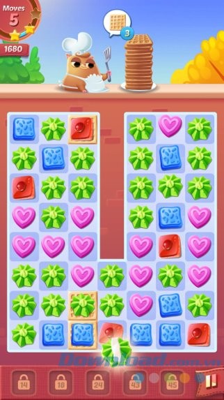 Nối hình dài để tạo combo