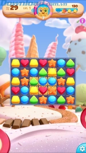 Đồ họa đẹp, màu sắc tươi sáng