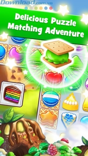 tham gia hành trình phiêu lưu trong đảo quốc bánh ngọt