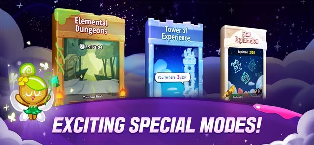 Trải nghiệm nhiều chế độ game hấp dẫn