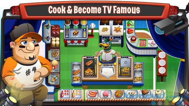 Nấu ăn trên ti vi