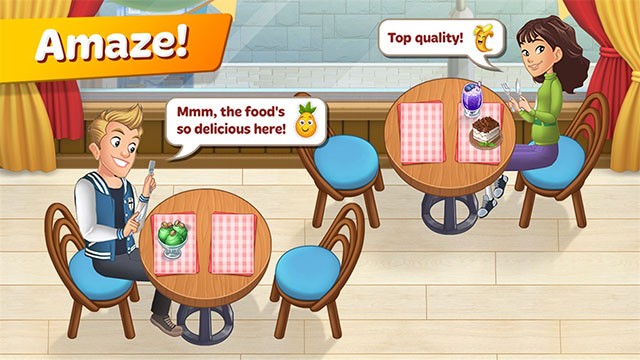 Cooking Diary sở hữu gameplay nấu ăn kết hợp quản lý nhà hàng cực vui