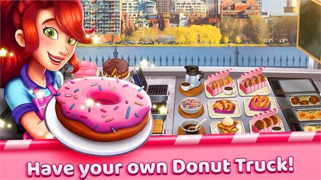 Làm bánh rán để chinh phục thực khách khó tính trong Cooking Donut Bakery