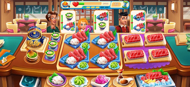 Bước vào hành trình nấu ăn điên cuồng trong game Cooking Kawaii