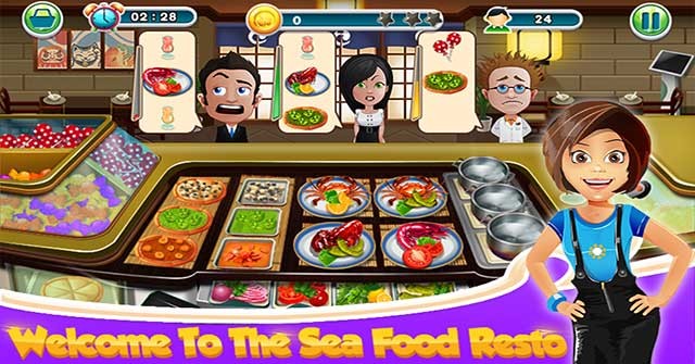 Nấu các món ăn từ khắp nơi trên thế giới trong game Cooking Story for Android