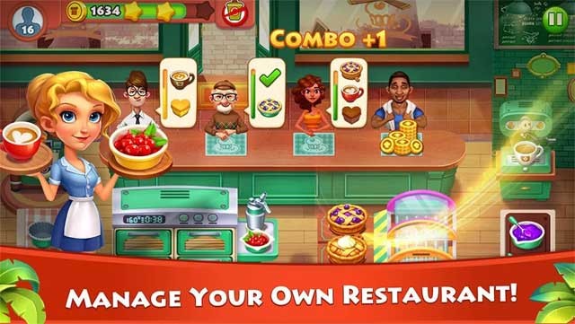 Quản lý nhà hàng của riêng bạn trong Cooking Town