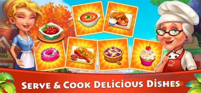 Chế biến và phục vụ các món hấp dẫn