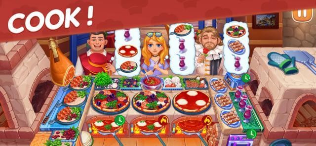 Nấu các món ăn ngon để phục vụ thực khách đói bụng