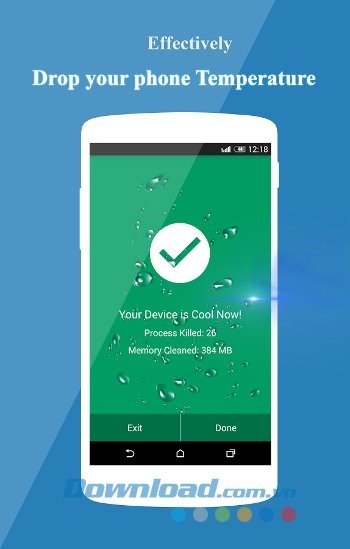 Hạ nhiệt độ nhanh chóng của máy nhanh chóng với Cool Master