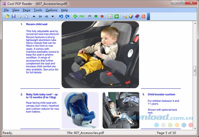 Xem tập tin PDF và chỉnh sửa bằng phần mềm Cool PDF Reader cho máy tính