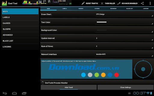 Cool Tool - system stats for Android