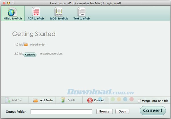 Coolmuster ePub Converter for Mac