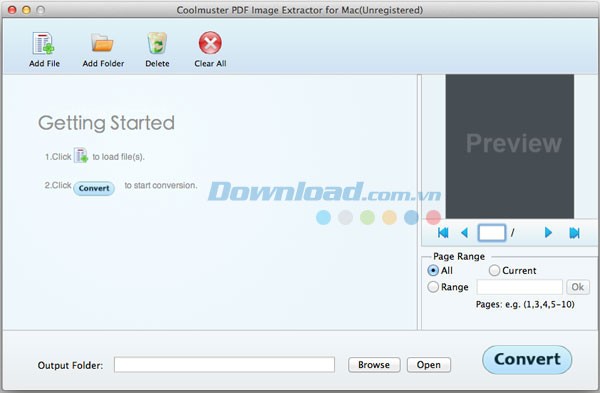 Coolmuster PDF Image Extractor for Mac