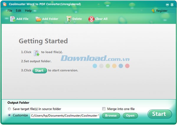 Coolmuster Word to PDF Converter
