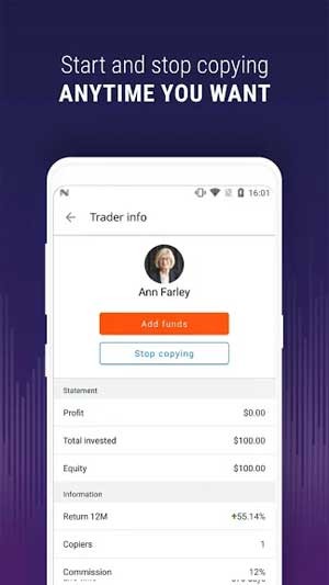 Sao chép và dừng sao chép bất cứ khi nào bạn muốn
