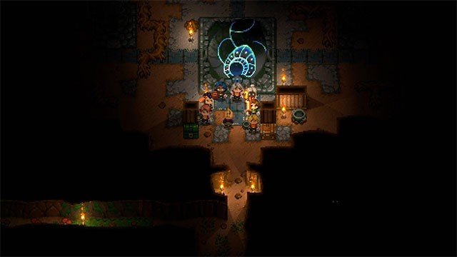 Chơi Core Keeper game 1 mình hoặc co-op 8 người để cùng nhau sinh tồn, phát triển