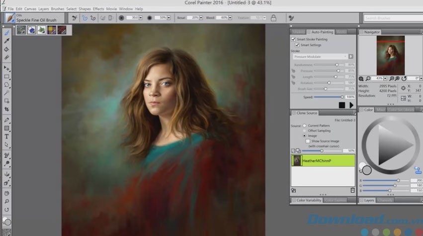 Tạo tranh nghệ thuật từ ảnh
