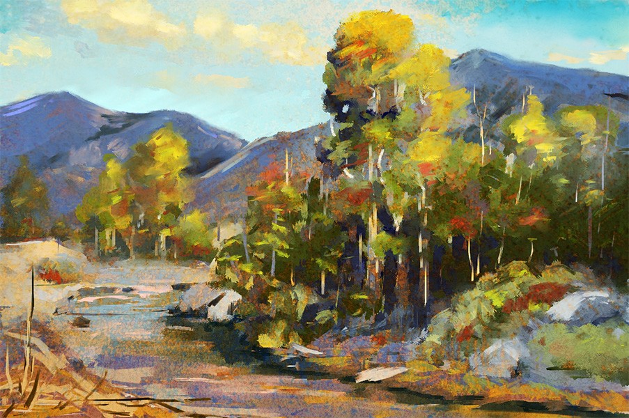 Một sản phẩm vẽ bằng Corel Painter Essentials