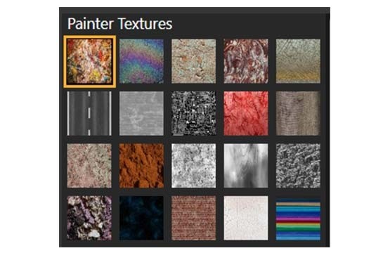 Corel Painter hỗ trợ nhiều hoa văn độc đáo