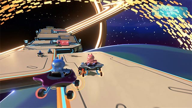 Đua xe kart và cạnh tranh trên đấu trường 40 người - tốc độ cao, điên rồ và phấn khích