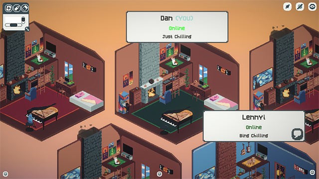 CottageVille mô phỏng 1 không gian ảo để người chơi tập trung làm việc, học tập hoặc thư giãn