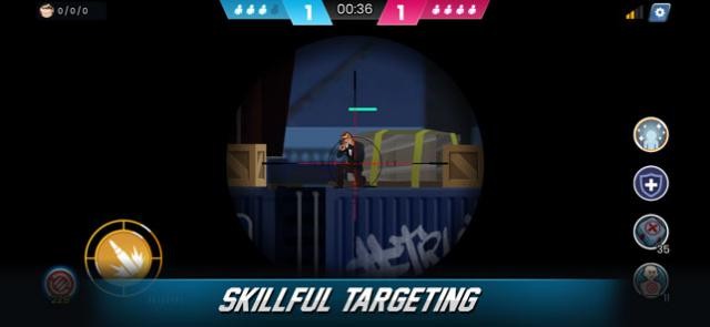 Bạn được đưa đến vị trí cố định trên bản đồ, nhắm bắn và diệt mục tiêu