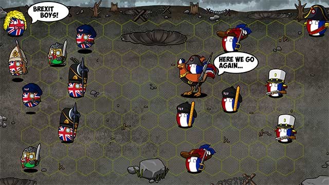 CountryBalls Heroes là game hành động vui nhộn và thú vị
