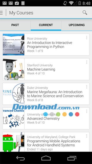 Coursera cho Android
