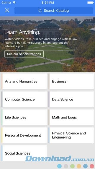 Khóa học online đa lĩnh vực